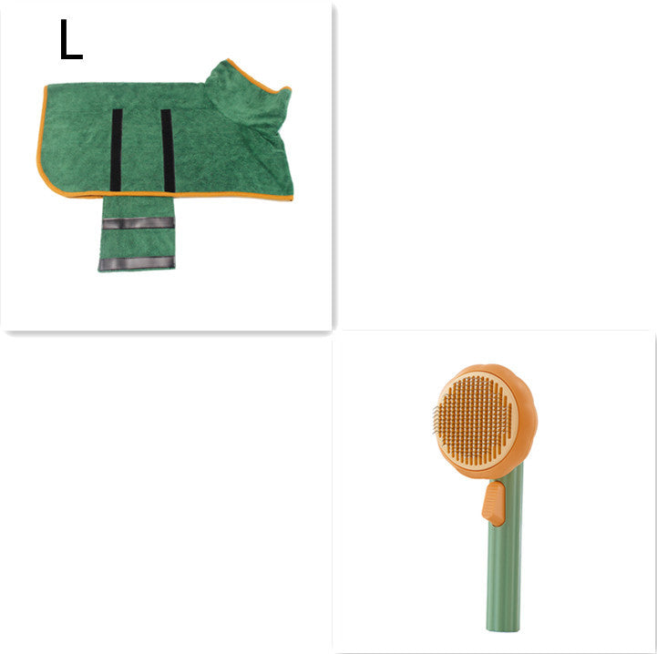 Pet Pettine Dei Capelli di Rimozione Dei Capelli Cleaner Pettine